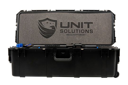 4-Up Hard Rifle Case With Wheels