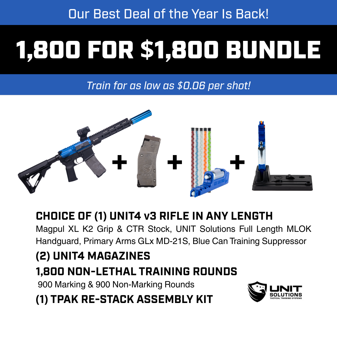 Max Value Pack - 1 Rifle, 2 Mags & 1,800 Rounds for $1,800